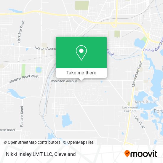 Nikki Insley LMT LLC map