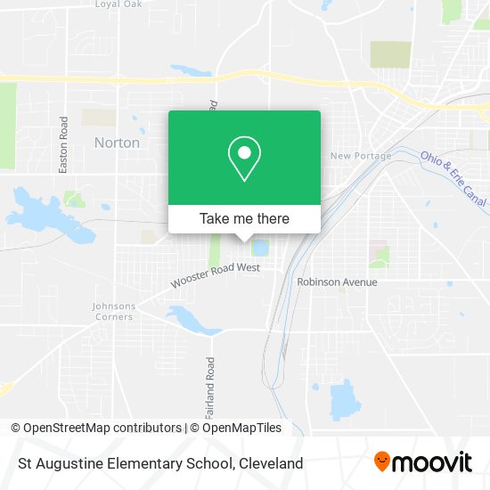 St Augustine Elementary School map
