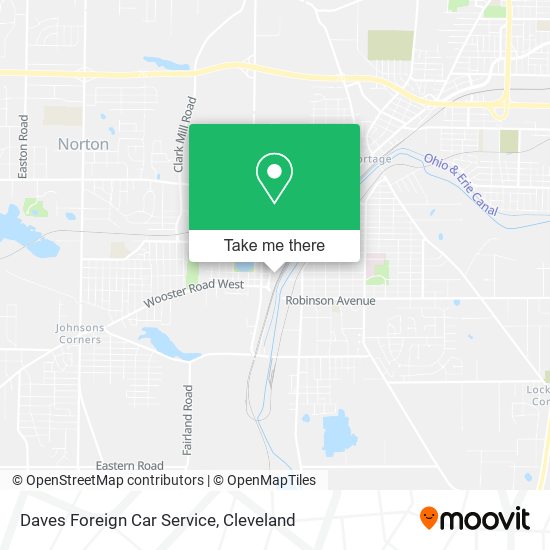 Mapa de Daves Foreign Car Service