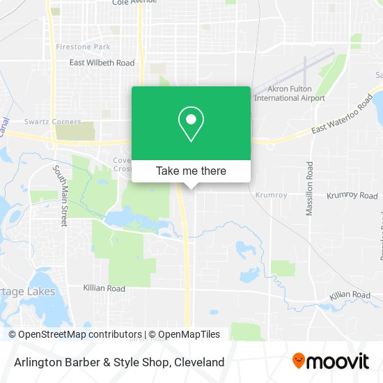 Arlington Barber & Style Shop map