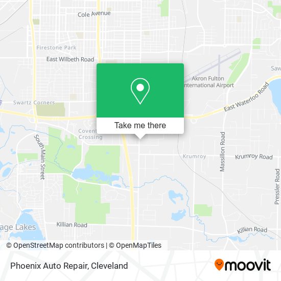 Mapa de Phoenix Auto Repair