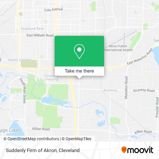 Suddenly Firm of Akron map