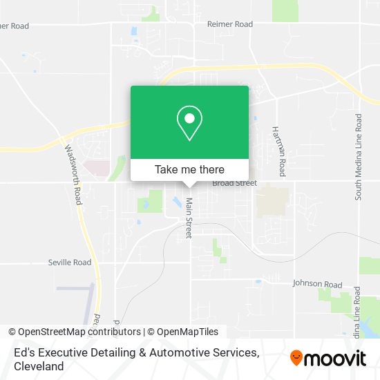 Mapa de Ed's Executive Detailing & Automotive Services