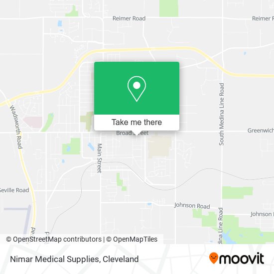 Nimar Medical Supplies map