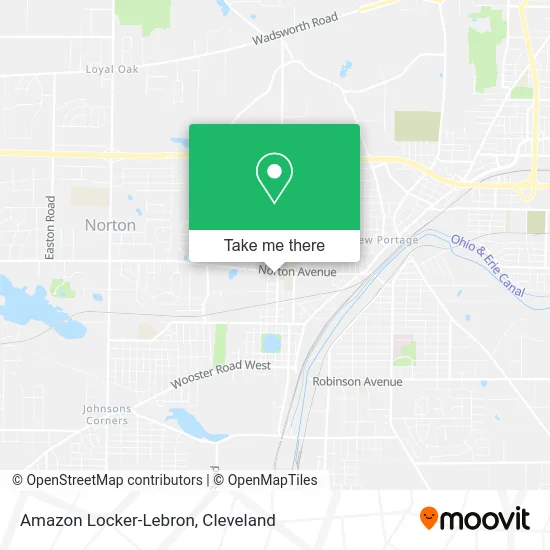 Amazon Locker-Lebron map