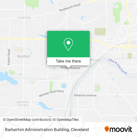 Barberton Administration Building map