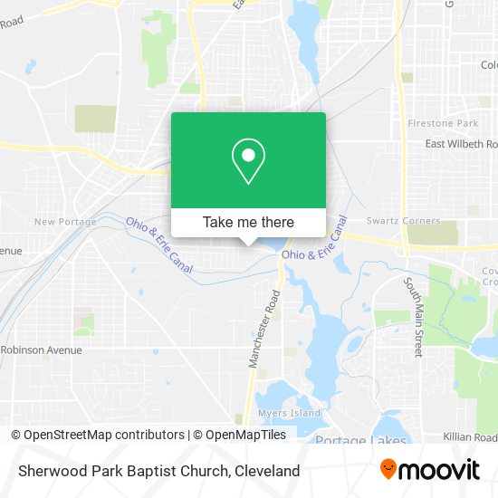 Mapa de Sherwood Park Baptist Church