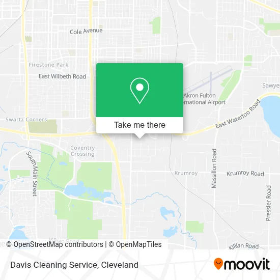 Davis Cleaning Service map