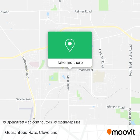 Mapa de Guaranteed Rate