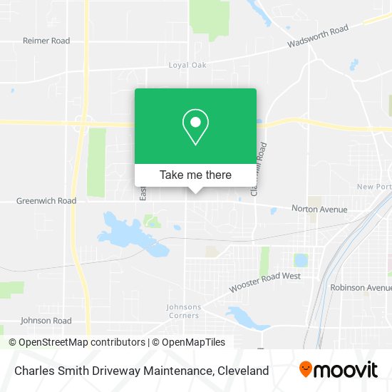 Charles Smith Driveway Maintenance map