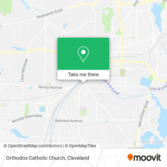 Orthodox Catholic Church map