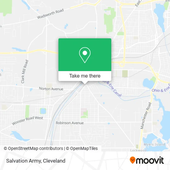 Salvation Army map