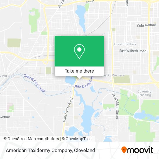 American Taxidermy Company map