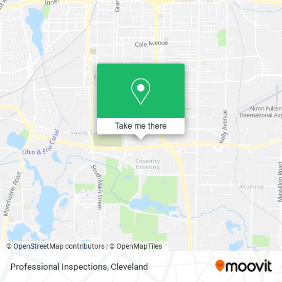 Mapa de Professional Inspections