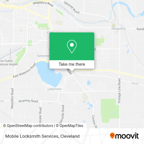Mobile Locksmith Services map