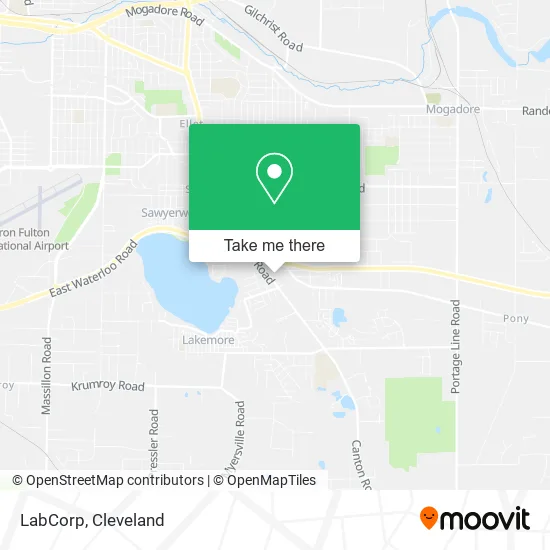 Mapa de LabCorp