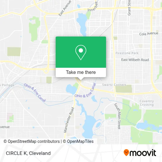 CIRCLE K map
