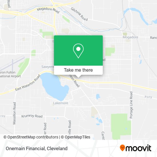 Onemain Financial map