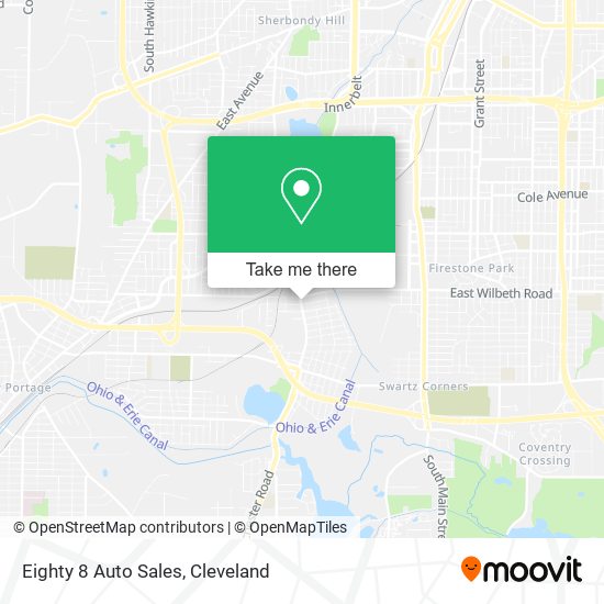 Eighty 8 Auto Sales map