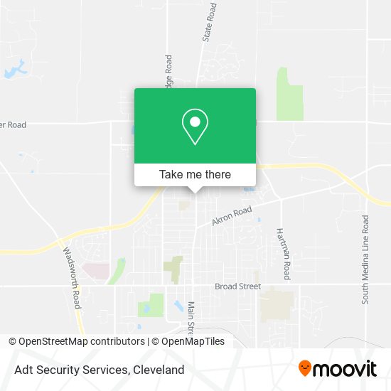 Adt Security Services map