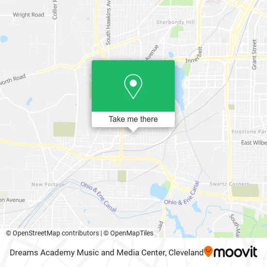 Mapa de Dreams Academy Music and Media Center