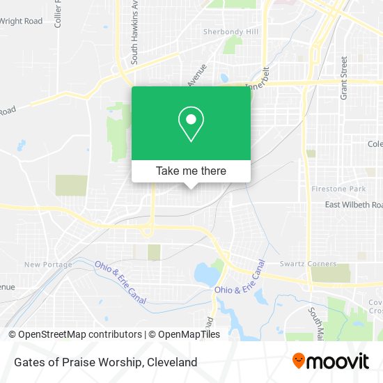 Mapa de Gates of Praise Worship