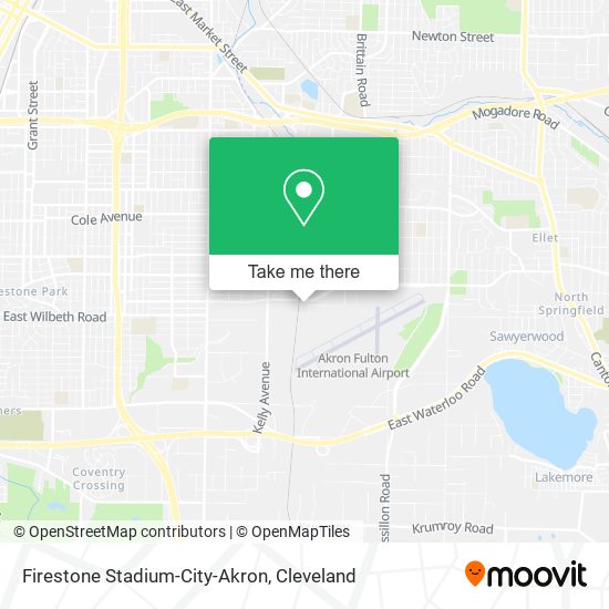 Firestone Stadium-City-Akron map