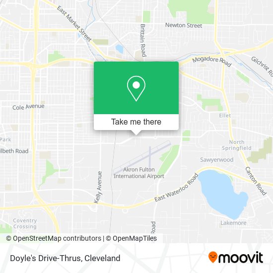 Mapa de Doyle's Drive-Thrus