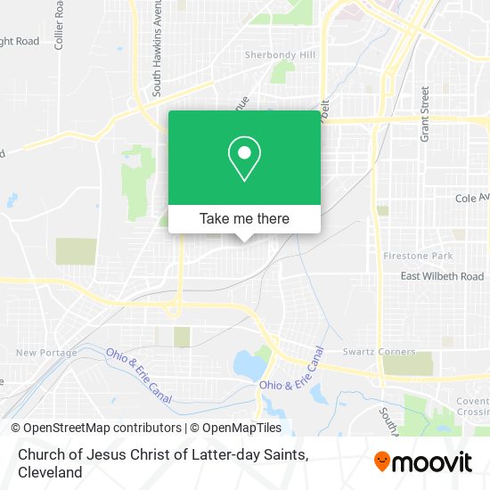 Church of Jesus Christ of Latter-day Saints map