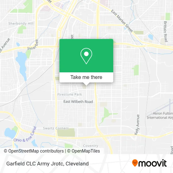 Garfield CLC Army Jrotc map