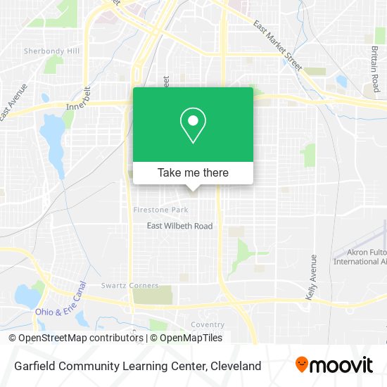 Mapa de Garfield Community Learning Center