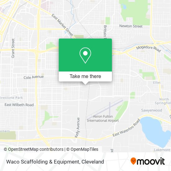 Waco Scaffolding & Equipment map