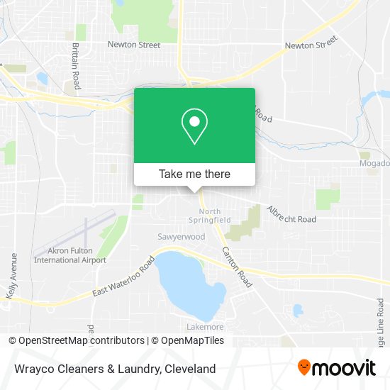 Wrayco Cleaners & Laundry map