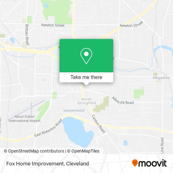 Fox Home Improvement map