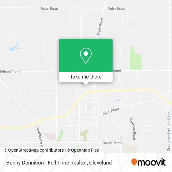 Bunny Dennison - Full Time Realtor map