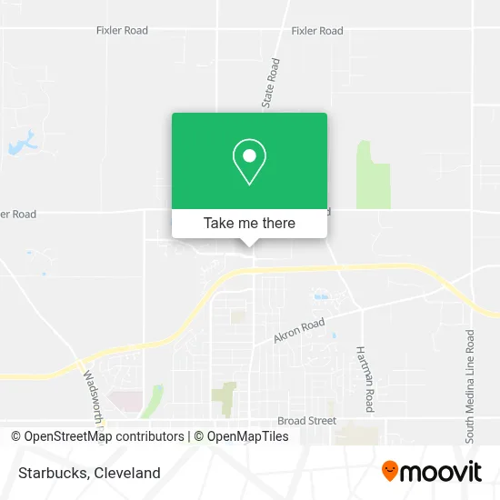 STARBUCKS map