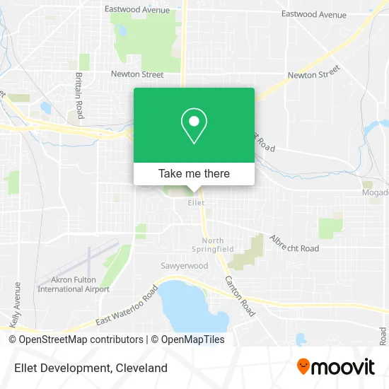 Ellet Development map