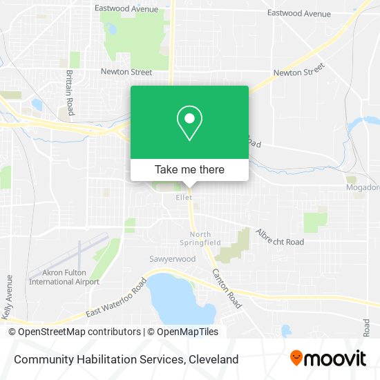 Community Habilitation Services map