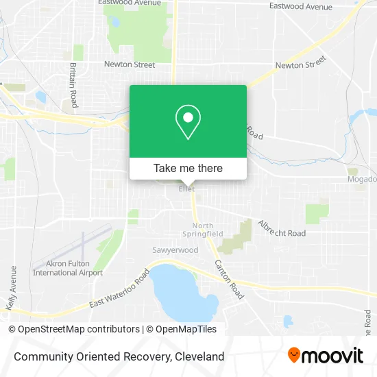 Community Oriented Recovery map