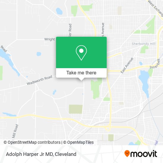 Mapa de Adolph Harper Jr MD
