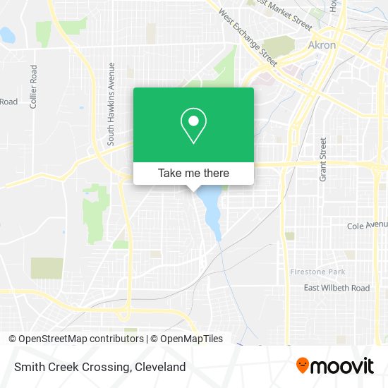 Mapa de Smith Creek Crossing