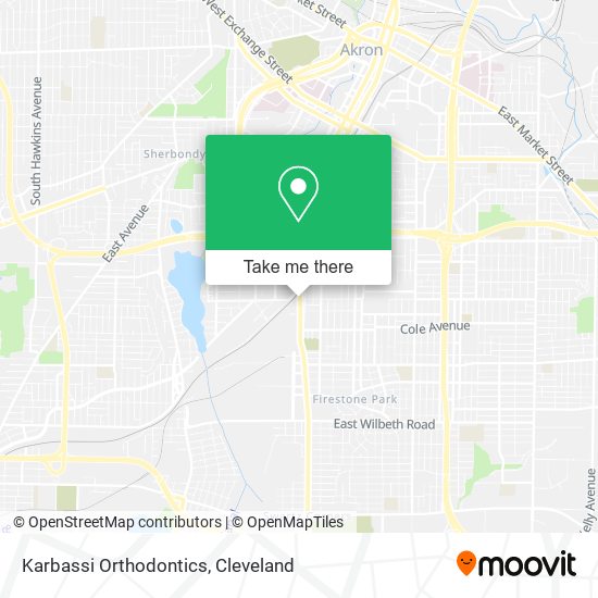 Karbassi Orthodontics map