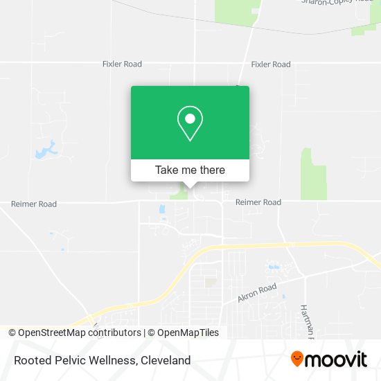 Rooted Pelvic Wellness map