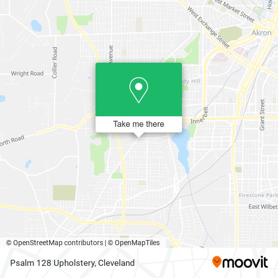 Psalm 128 Upholstery map