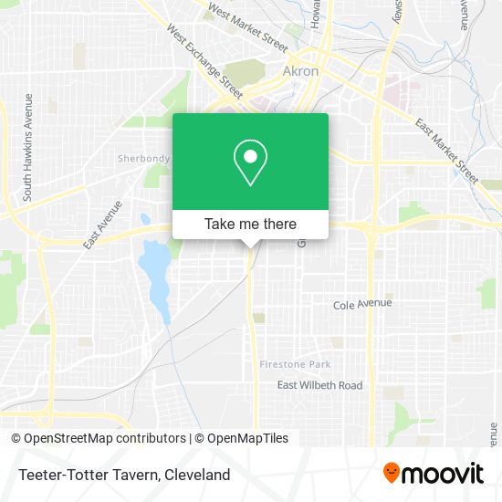 Teeter-Totter Tavern map