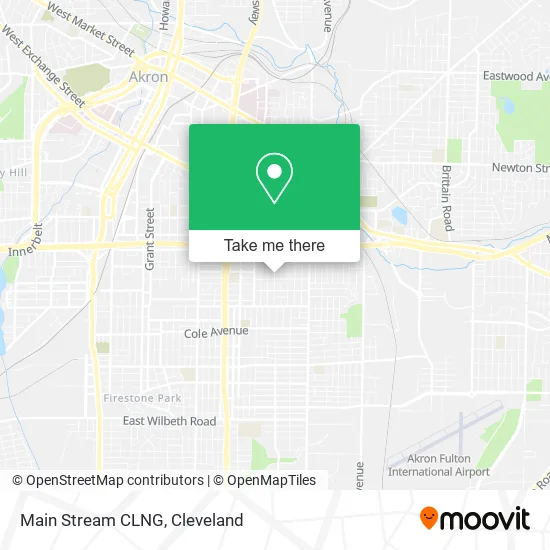 Main Stream CLNG map