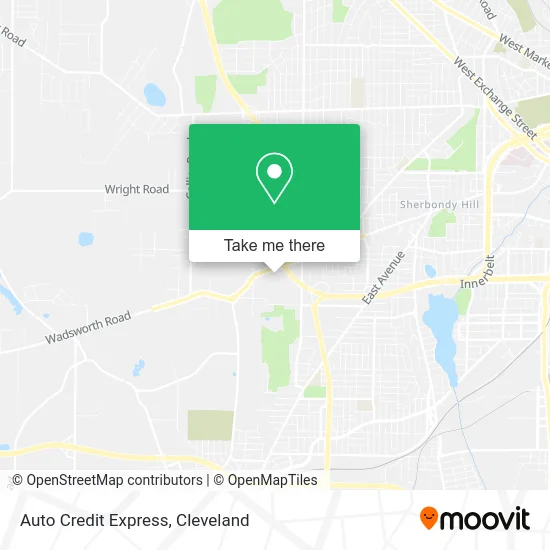 Auto Credit Express map