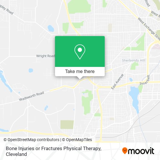 Bone Injuries or Fractures Physical Therapy map