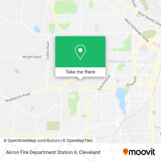 Mapa de Akron Fire Department Station 6