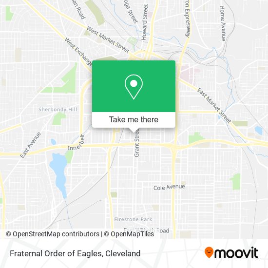 Fraternal Order of Eagles map